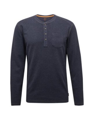 TOM TAILOR Langarmshirt "Henley-Shirt mit Brusttasche"