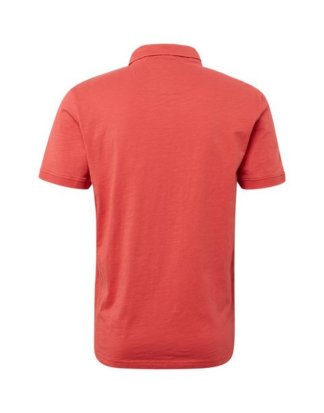 TOM TAILOR T-Shirt "Meliertes Polo-Shirt"
