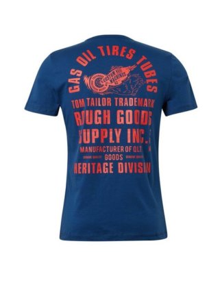 TOM TAILOR T-Shirt "T-Shirt mit Rückenprint"