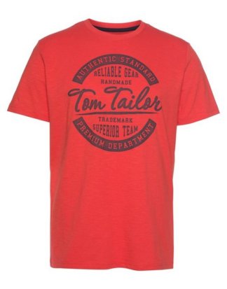 TOM TAILOR T-Shirt mit großem Frontprint