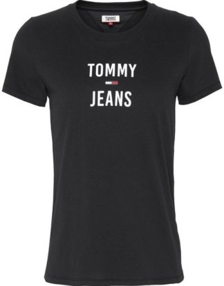 TOMMY JEANS T-Shirt "TJW SQUARE LOGO TEE" mit Tommy Jeans Basic Print