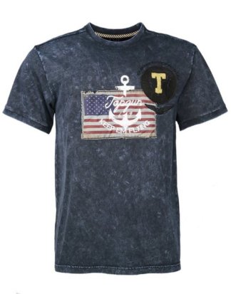 TOP GUN T-Shirt "Anchor" sportlicher Schnitt