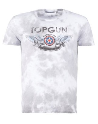 TOP GUN T-Shirt "Cloud" sportlicher Schnitt