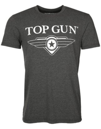 TOP GUN T-Shirt "Cloudy" sportlicher Schnitt