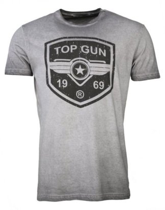 TOP GUN T-Shirt "Powerful" sportlicher Schnitt