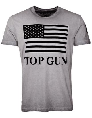 TOP GUN T-Shirt "Search" sportlicher Schnitt