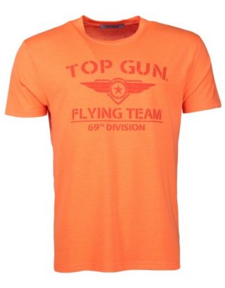 TOP GUN T-Shirt "Shining" sportlicher Schnitt