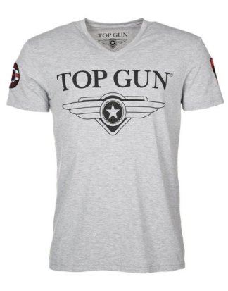 TOP GUN T-Shirt "Stormy" sportlicher Schnitt