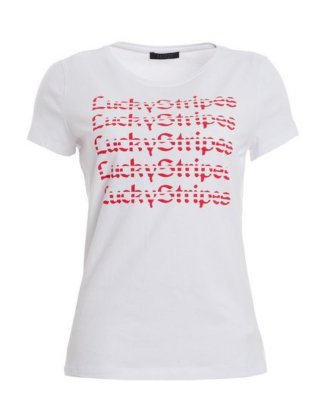 TUZZI T-Shirt "Navy Glamour" mit trendigem Wording-Print