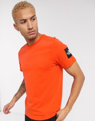 The North Face - Fine 2 - T-Shirt in Orange