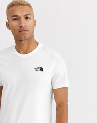 The North Face - Simple Dome - T-Shirt in Weiß