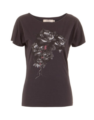 Thomas Burberry Damen T-Shirt grau