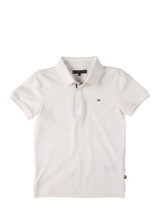 Tommy Hilfiger Polo-Shirt Essential, gerader Schnitt weiß