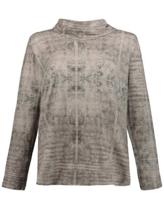 Ulla Popken T-Shirt Rollkragen-Shirt