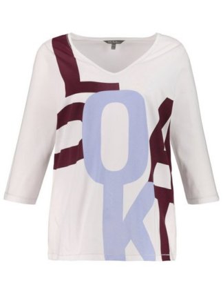 Ulla Popken T-Shirt Shirt, Pima Cotton