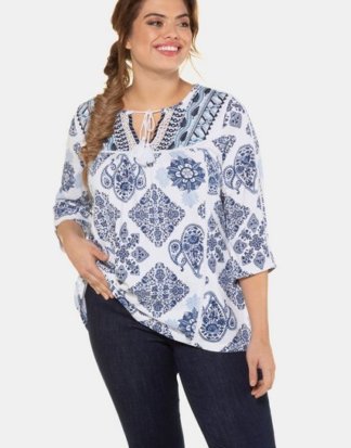 Ulla Popken T-Shirt Shirt-Tunika
