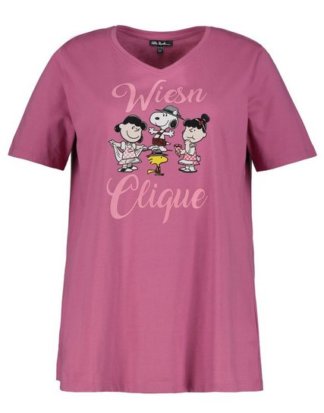 Ulla Popken T-Shirt T-Shirt, Peanuts-Motiv "Wiesn-Clique", Classic