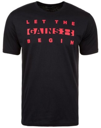 Under Armour® T-Shirt "Let The Gains Begin"
