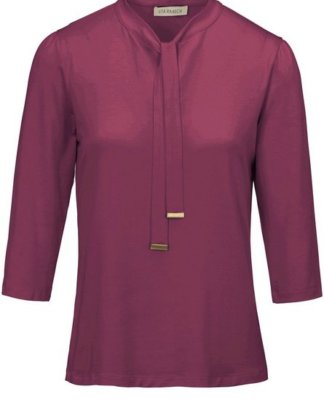 Uta Raasch 3/4-Arm-Shirt "mit 3/4-Arm" mit Raffung