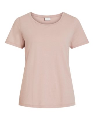 VILA Rundhalsausschnitt T-shirt Damen Pink; Purple