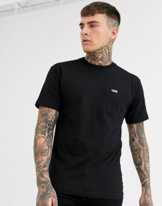 Vans - Schwarzes T-Shirt mit kleinem Logo