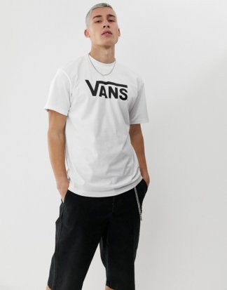 Vans - Weißes T-Shirt mit klassischem Logo