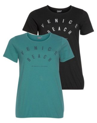 Venice Beach T-Shirt (Packung, 2-tlg)