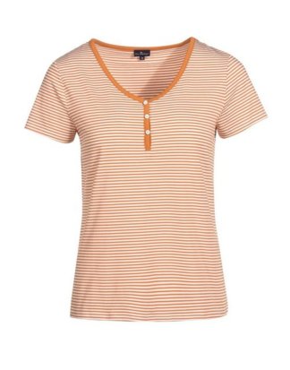 Via Cortesa T-Shirt mit Knopfleiste