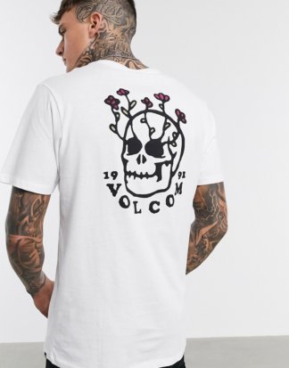 Volcom - Bloom of Doom - T-Shirt in Weiß