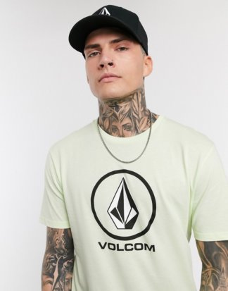 Volcom - Crisp Stone - T-Shirt in Hellgrün