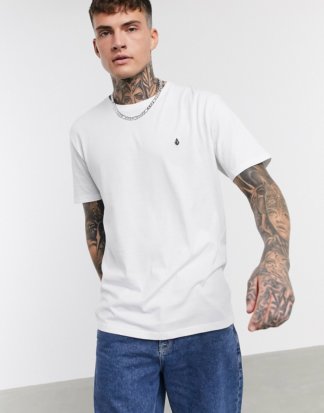 Volcom - Stone Blanks - T-Shirt in Weiß