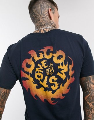Volcom - Throttle - T-Shirt in Marine-Navy