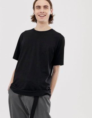 Weekday - Frank - T-Shirt-Schwarz