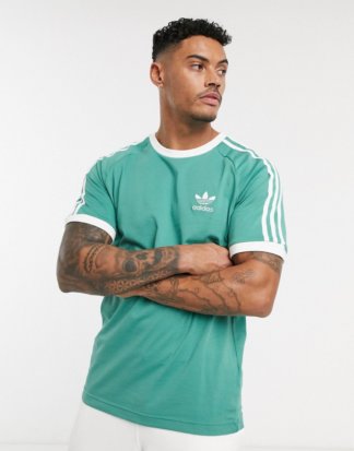 adidas Originals - California - T-Shirt in Grün