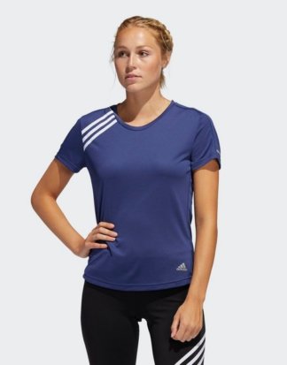 adidas Performance T-Shirt "3-Streifen Run T-Shirt" Response;Clima;READY