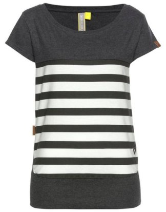 alife and kickin T-Shirt "CoraAK S" modisches kurzarm Shirt mit Streifen