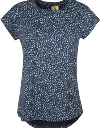 alife and kickin T-Shirt Kurzarmshirt mit Allover-Print