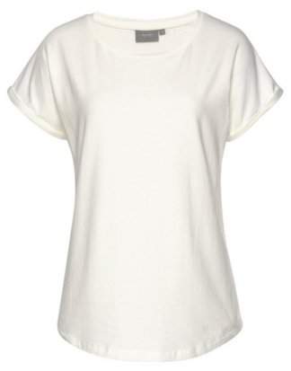 b.young T-Shirt "Pamila" mit süßem Aufschlag am Ärmel