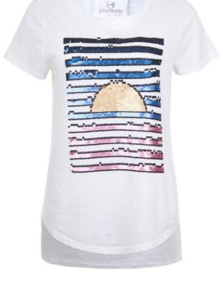 gwynedds T-Shirt "mit Print"
