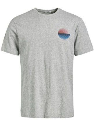 khujo T-Shirt "FINN BALL" mit kreisförmiger Grafik