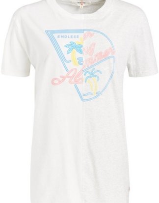 khujo T-Shirt "FLY NEON" aus reiner Baumwolle mit legerer Passform