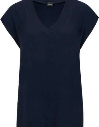 s.Oliver BLACK LABEL T-Shirt mit Blusenfront