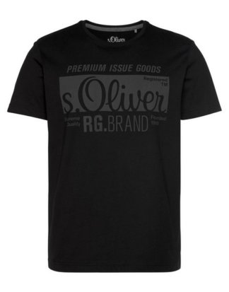 s.Oliver T-Shirt mit s.Oliver Print
