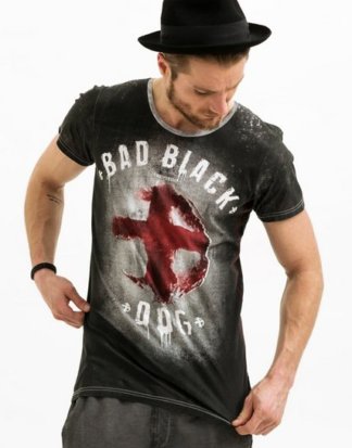 trueprodigy T-Shirt "Black Dog" mit coolem Front- und Rückenprint