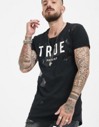 trueprodigy T-Shirt "Cailan" mit Logo-Print