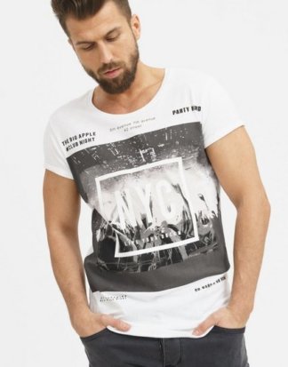 trueprodigy T-Shirt "Club Night" mit modischem Frontprint
