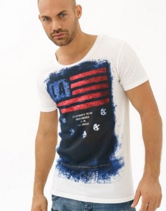 trueprodigy T-Shirt "Entrance LA" mit plakativem Frontprint