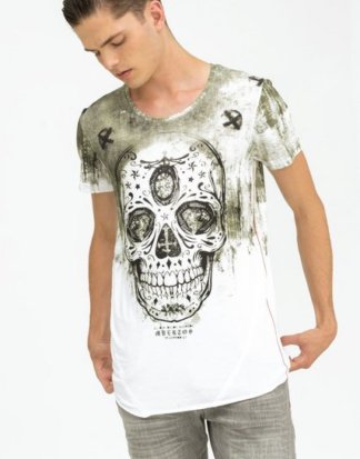 trueprodigy T-Shirt "Festival Of The Dead II" mit coolem Totenkopf-Druck