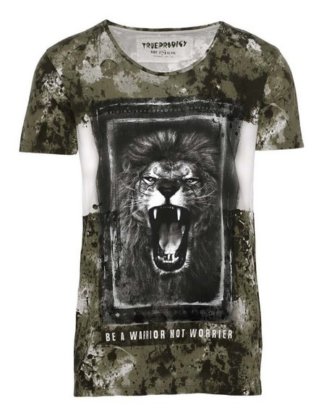 trueprodigy T-Shirt "Lion" mit markantem Frontprint