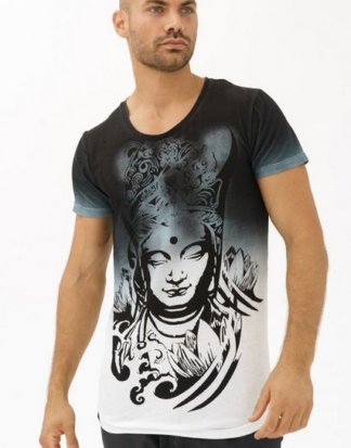 trueprodigy T-Shirt "Maori meditation" mit Motivprint